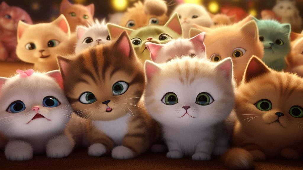 Süße Katzen Hintergrundbilder. 34 Stück Bilder