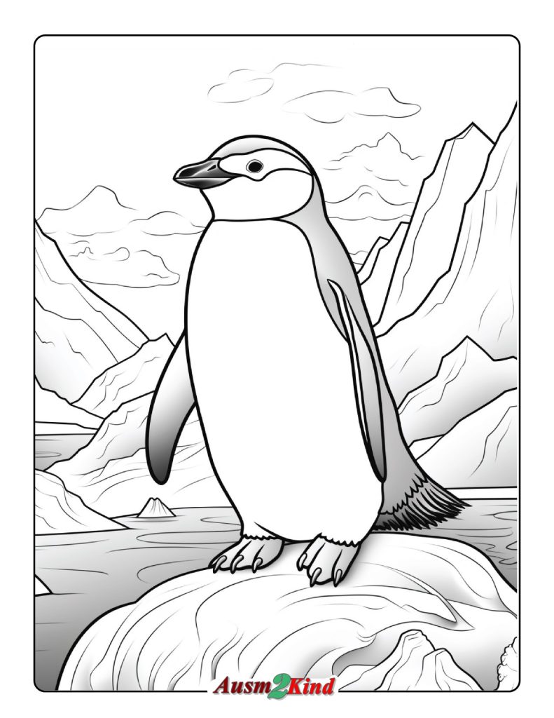 Ausmalbilder Pinguin. 20 Stück Malvorlagen Tiere   Drucken