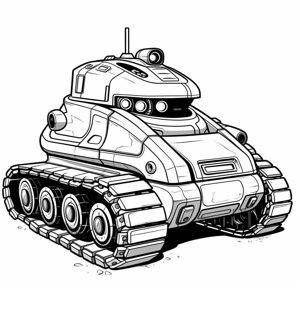 Konzept Panzer Ausmalbild Kostenlos zum Ausdrucken